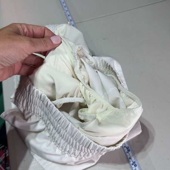 SO White Pull on Built In Lined Shorts Athletic Shorts Pockets Size XL - Picture 6 of 9